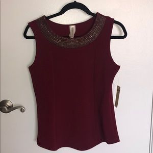 No sleeve blouse